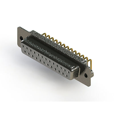 622-M25-260-WN2 by EDAC Inc. - 622M SERIES RIGHT ANGLE D-SUB PL