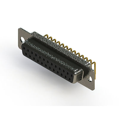 622-M25-360-BN1 by EDAC Inc. - 622M SERIES RIGHT ANGLE D-SUB PL