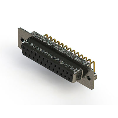 622-M25-360-BN2 by EDAC Inc. - 622M SERIES RIGHT ANGLE D-SUB PL