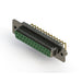 622-M25-360-GN2 by EDAC Inc. - 622M SERIES RIGHT ANGLE D-SUB PL