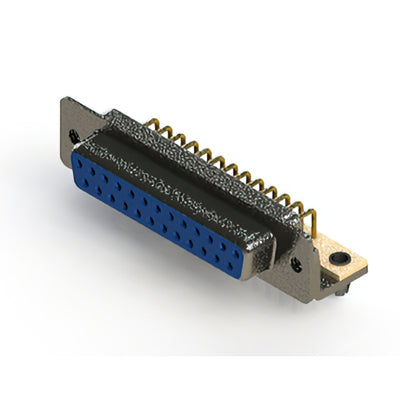 622-M25-360-LN3 by EDAC Inc. - 622M SERIES RIGHT ANGLE D-SUB PL