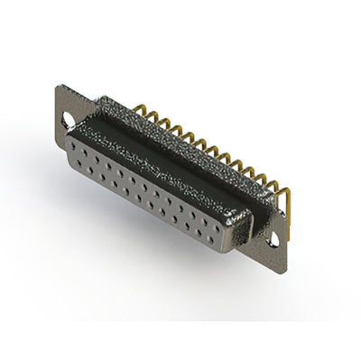 622-M25-360-WN1 by EDAC Inc. - 622M SERIES RIGHT ANGLE D-SUB PL