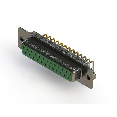 622-M25-660-GT2 by EDAC Inc. - 622M SERIES RIGHT ANGLE D-SUB PL