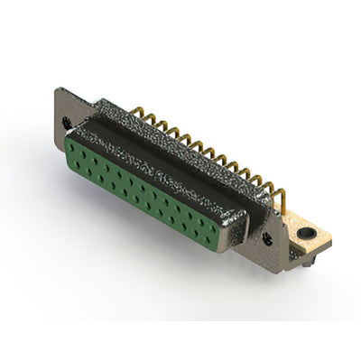 622-M25-660-GT3 by EDAC Inc. - 622M SERIES RIGHT ANGLE D-SUB PL