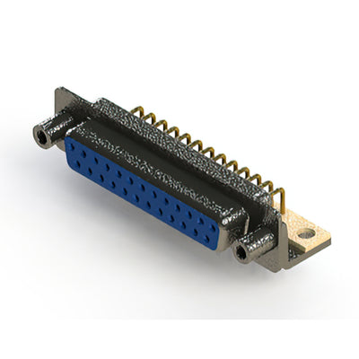 622-M25-660-LN6 by EDAC Inc. - 622M SERIES RIGHT ANGLE D-SUB PL