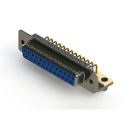 622-M25-660-LT3 by EDAC Inc. - 622M SERIES RIGHT ANGLE D-SUB PL