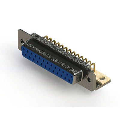 622-M25-660-LT4 by EDAC Inc. - 622M SERIES RIGHT ANGLE D-SUB PL