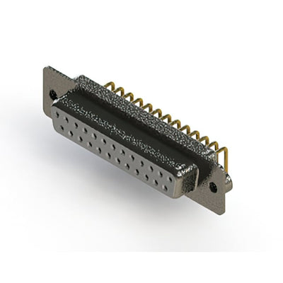 622-M25-660-WN2 by EDAC Inc. - 622M SERIES RIGHT ANGLE D-SUB PL