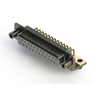 622-M25-660-WT5 by EDAC Inc. - 622M SERIES RIGHT ANGLE D-SUB PL