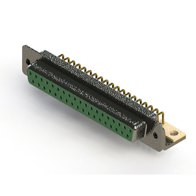 622-M37-260-GN4 by EDAC Inc. - 622M SERIES RIGHT ANGLE D-SUB PL