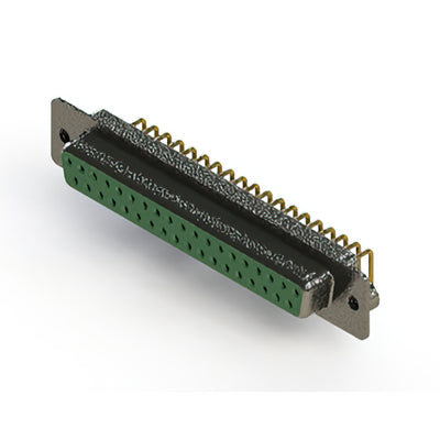 622-M37-260-GT2 by EDAC Inc. - 622M SERIES RIGHT ANGLE D-SUB PL