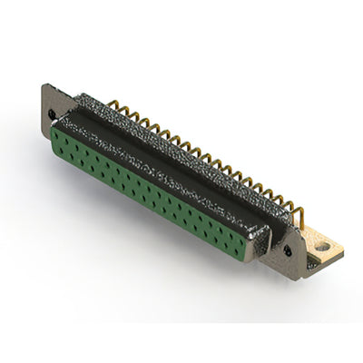 622-M37-360-GT4 by EDAC Inc. - 622M SERIES RIGHT ANGLE D-SUB PL