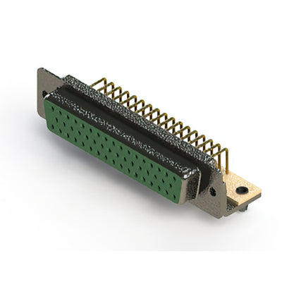 622-M50-660-GN3 by EDAC Inc. - 622M SERIES RIGHT ANGLE D-SUB PL