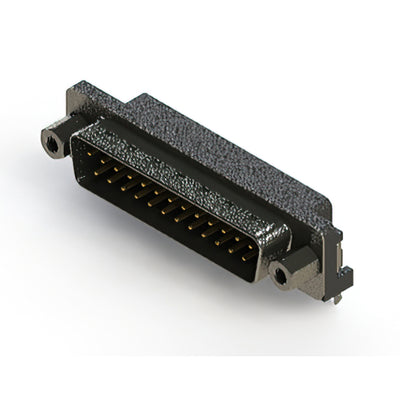 623-025-361-033 by EDAC Inc. - 623 SERIES RIGHT ANGLE D-SUB PLU