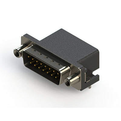 625-015-262-530 by EDAC Inc. - 625 SERIES RIGHT ANGLE D-SUB PLU