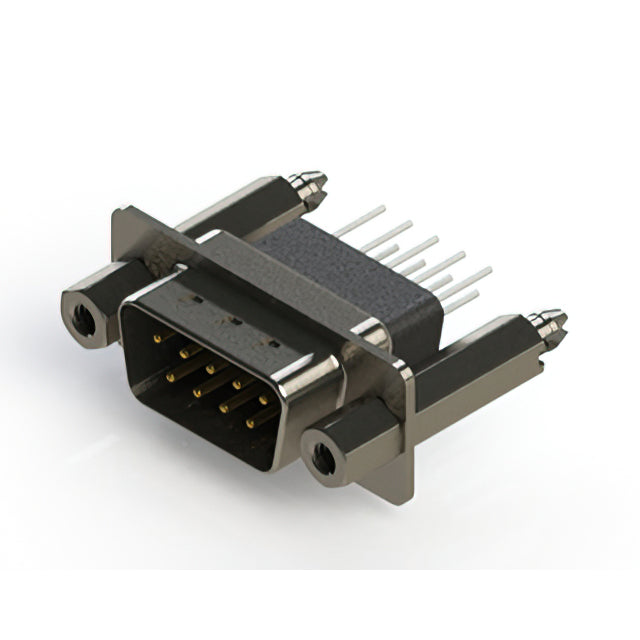 627-009-271-057 by EDAC Inc. - CONNECTOR D-SUB PLUG 9POS VERT SLDR