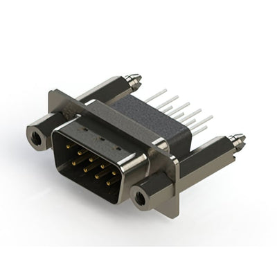 627-009-271-257 by EDAC Inc. - CONNECTOR D-SUB PLUG 9POS VERT SLDR