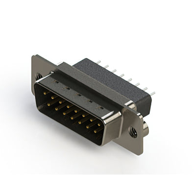 627-015-221-072 by EDAC Inc. - CONNECTOR D-SUB PLUG 15POS VERT SLDR