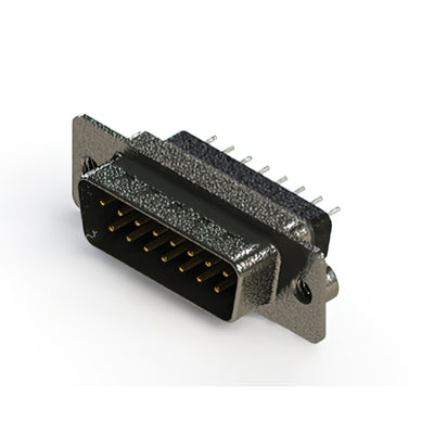 627-015-228-042 by EDAC Inc. - CONNECTOR D SUB PLUG 15POS VERT