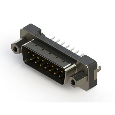 627-015-324-017 by EDAC Inc. - 627 SERIES VERTICAL D-SUB PLUG C