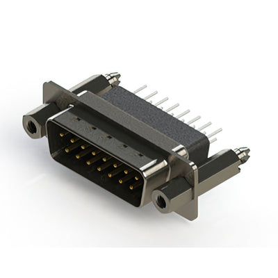 627-015-641-257 by EDAC Inc. - CONNECTOR D-SUB PLUG 15POS VERT SLDR