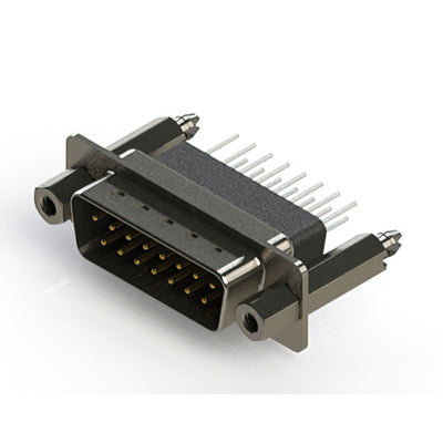 627-015-661-077 by EDAC Inc. - CONNECTOR D-SUB PLUG 15POS VERT SLDR