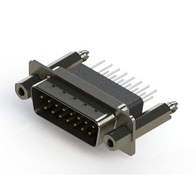 627-015-671-257 by EDAC Inc. - CONNECTOR D-SUB PLUG 15POS VERT SLDR