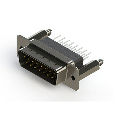 627-015-671-276 by EDAC Inc. - CONNECTOR D-SUB PLUG 15POS VERT SLDR