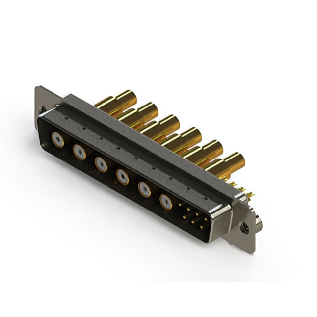 627-13W6622-5NA by EDAC Inc. - CONNECTOR D-SUB PLUG 13POS SLDR CUP