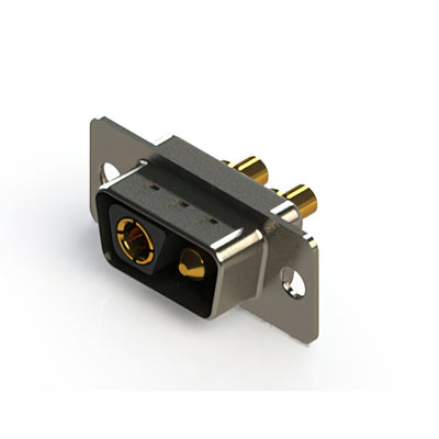 627-2WK2224-3N1 by EDAC Inc. - CONNECTOR D-SUB PLUG 2POS VERT SLDR