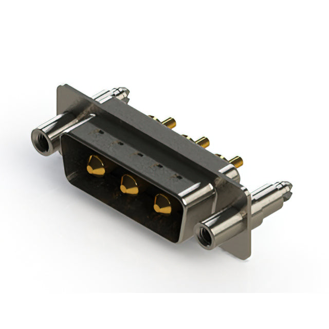 627-3W3-224-1NE by EDAC Inc. - CONNECTOR D-SUB PLUG 3P PNL MNT SLDR