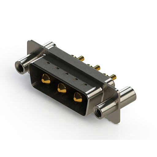 627-3W3-224-1TC by EDAC Inc. - CONNECTOR D-SUB PLUG 3P PNL MNT SLDR
