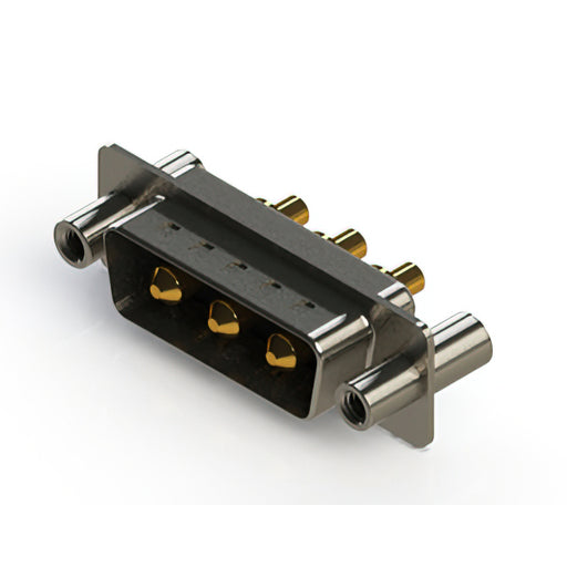 627-3W3-224-2TC by EDAC Inc. - CONNECTOR D-SUB PLUG 3P PNL MNT SLDR