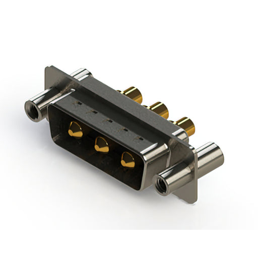 627-3W3-624-4NC by EDAC Inc. - CONNECTOR D-SUB PLUG 3P PNL MNT SLDR