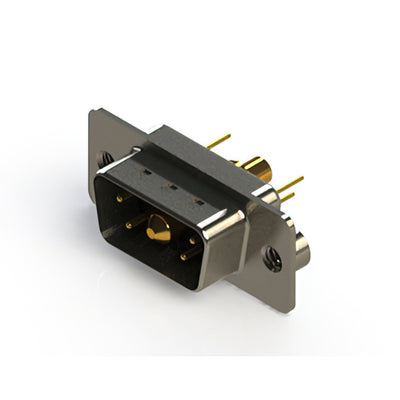 627-5W1-224-3TA by EDAC Inc. - CONNECTOR D-SUB PLUG 5P PNL MNT SLDR