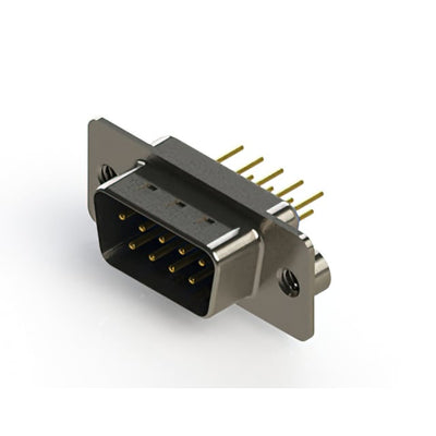 627-M09-220-LT2 by EDAC Inc. - 627M SERIES VERTICAL D-SUB PLUG