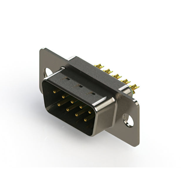 627-M09-222-GT1 by EDAC Inc. - 627M SERIES VERTICAL D-SUB PLUG