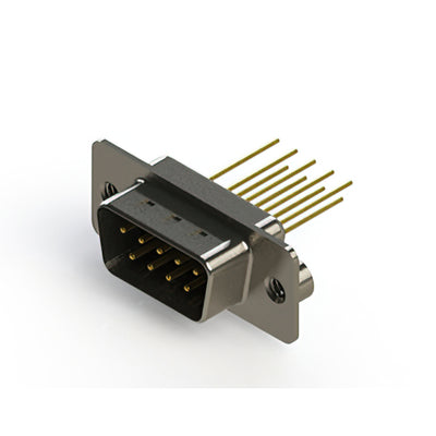627-M09-223-BT2 by EDAC Inc. - CONNECTOR D-SUB PLUG 9POS VERT SLDR