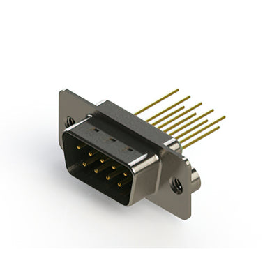 627-M09-223-GN2 by EDAC Inc. - CONNECTOR D-SUB PLUG 9POS VERT SLDR