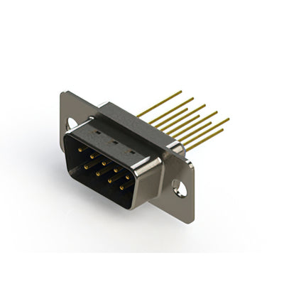 627-M09-223-LN1 by EDAC Inc. - CONNECTOR D-SUB PLUG 9POS VERT SLDR