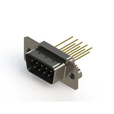 627-M09-223-LT2 by EDAC Inc. - CONNECTOR D-SUB PLUG 9POS VERT SLDR