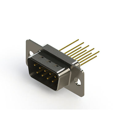 627-M09-223-WN1 by EDAC Inc. - CONNECTOR D-SUB PLUG 9POS VERT SLDR