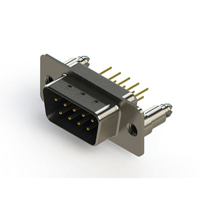 627-M09-320-LN5 by EDAC Inc. - 627M SERIES VERTICAL D-SUB PLUG