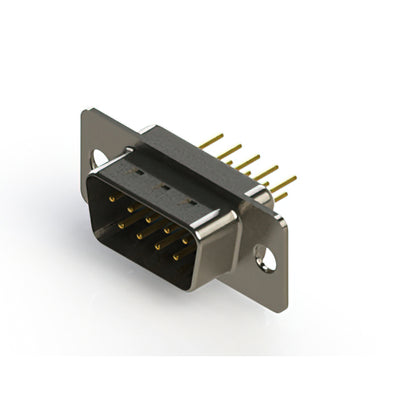 627-M09-320-WN1 by EDAC Inc. - 627M SERIES VERTICAL D-SUB PLUG