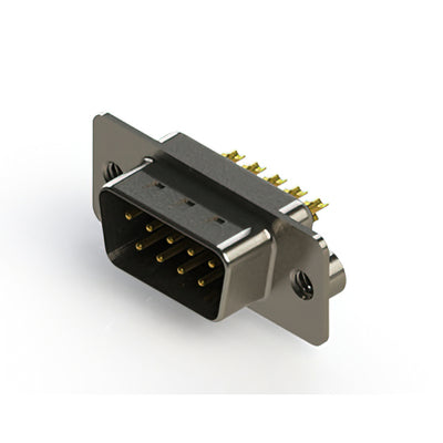 627-M09-322-BN2 by EDAC Inc. - 627M SERIES VERTICAL D-SUB PLUG