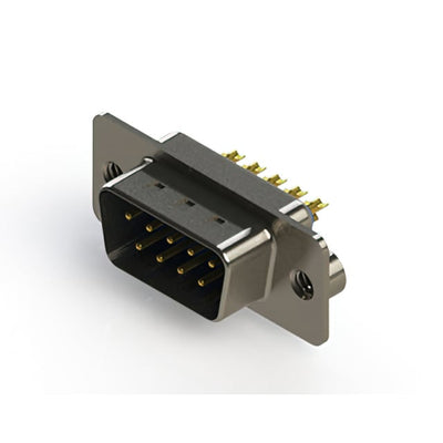 627-M09-322-LT2 by EDAC Inc. - 627M SERIES VERTICAL D-SUB PLUG