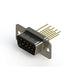 627-M09-323-BN1 by EDAC Inc. - CONNECTOR D-SUB PLUG 9POS VERT SLDR