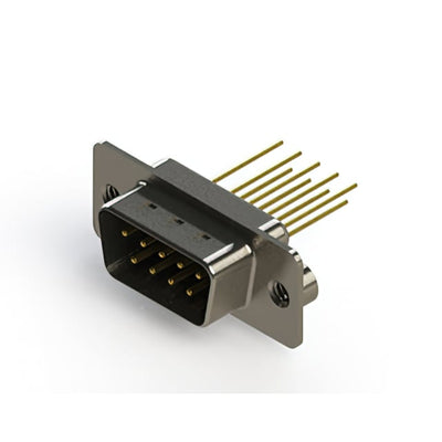 627-M09-323-BN2 by EDAC Inc. - CONNECTOR D-SUB PLUG 9POS VERT SLDR