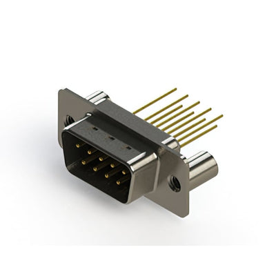 627-M09-323-BN3 by EDAC Inc. - CONNECTOR D-SUB PLUG 9POS VERT SLDR