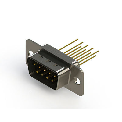627-M09-323-BT1 by EDAC Inc. - CONNECTOR D-SUB PLUG 9POS VERT SLDR